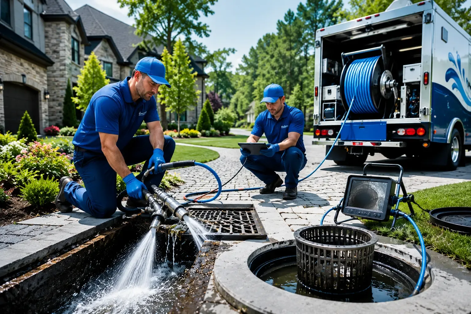Local outdoor drain cleaning professionals in Tuskahoma, OK